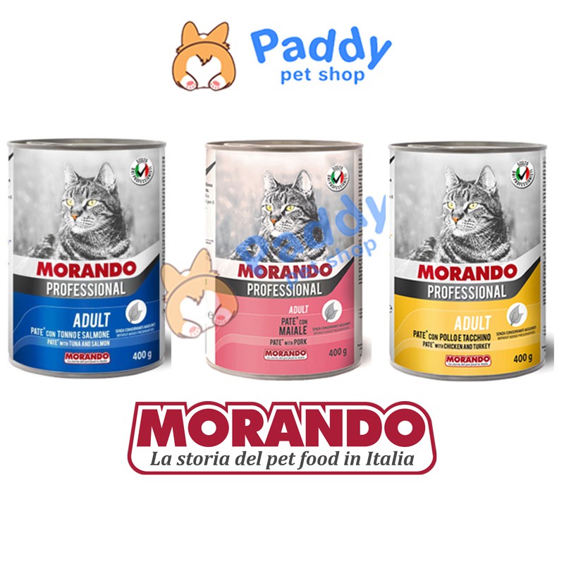 Pate Morando Cho MÈO Trưởng Thành