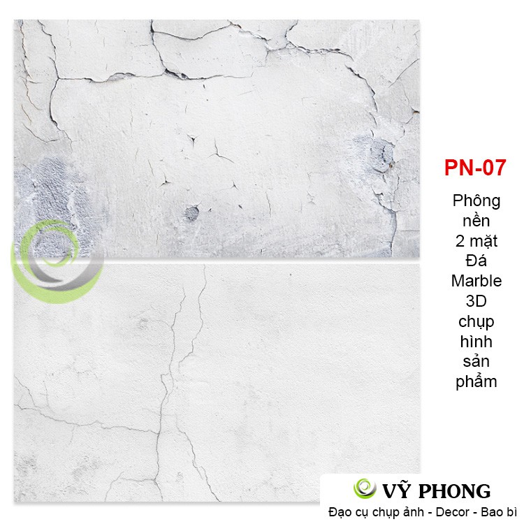 Phông nền chụp ảnh 2 mặt Đá Marble 3D 57x87cm phụ kiện đạo cụ chụp hình sản phẩm PN-07