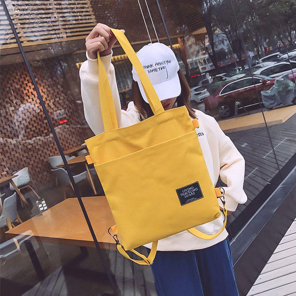 Túi Xách Vải Canvas 26Eddie Phong Cách Hàn Quốc Dễ Thương