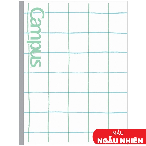 Vở Line Field - A5 4 Ly Ngang 200 Trang ĐL 70g/m2 - Campus NB-ALFI200 (Mẫu Màu Giao Ngẫu Nhiên)