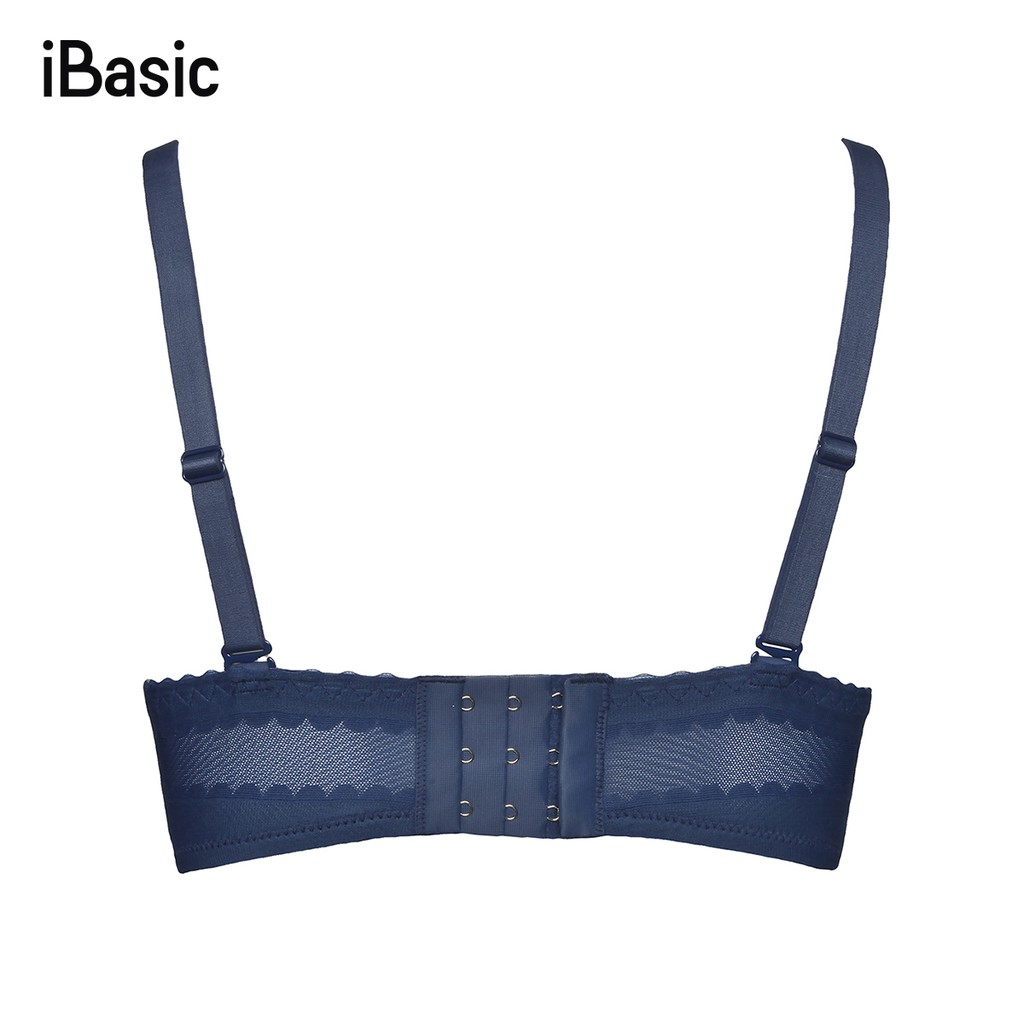 [Mã WABRH11 giảm 10% đơn 99K] Áo ngực cup ngang ren mút dày iBasic BRAW114 | BigBuy360 - bigbuy360.vn