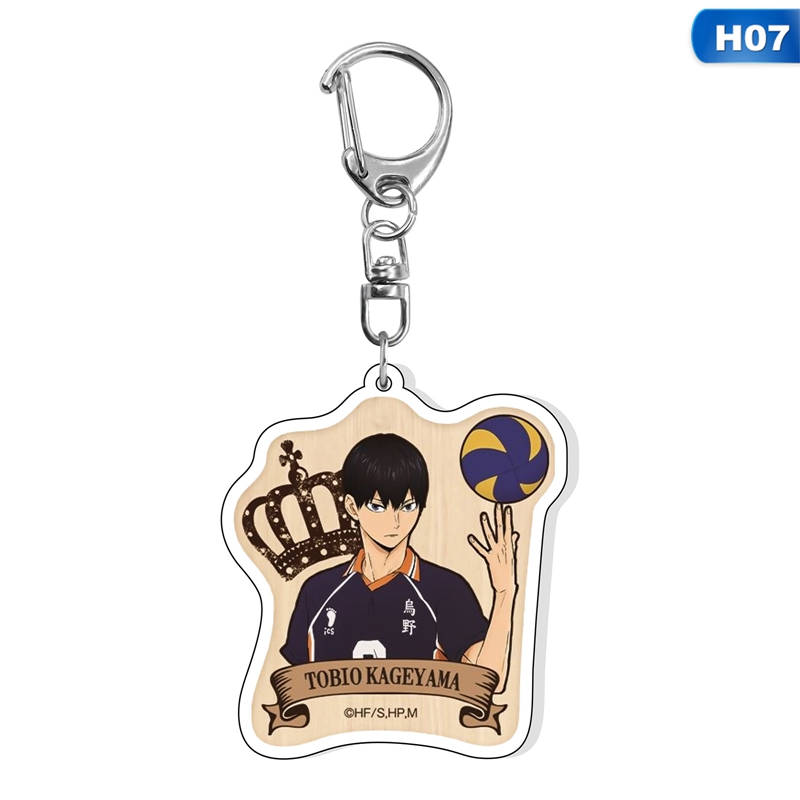 flowersqueen 1 Móc Khóa Gắn Mô Hình Nhân Vật Haikyuu Trong Anime Nhật Bản