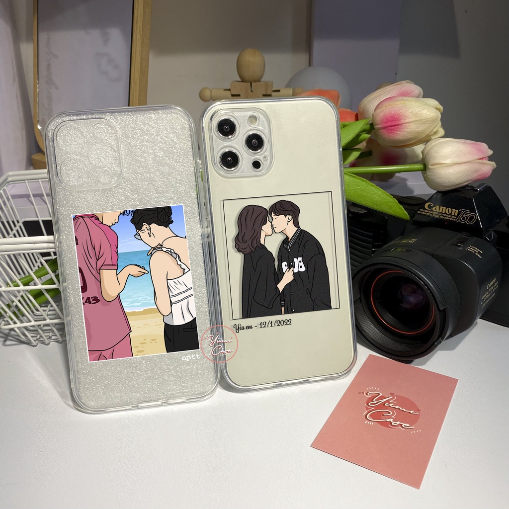 [CHAT SHOP CHỐT MẪU TRƯỚC KHI ĐẶT Ạ] In ốp lưng theo yêu cầu cho tất cả dòng điện thoại - Mẫu vẽ hình chibi Yumi Case