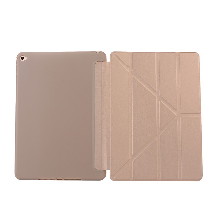 Ốp silicone màu trơn có thể dựng thành đế đỡ cho iPad Air Air2 | BigBuy360 - bigbuy360.vn