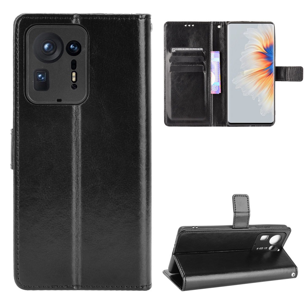 Ốp Điện Thoại Da PU Nắp Gập Tích Hợp Ví Đựng Thẻ Và Dây Đeo Sang Trọng Dành Cho Xiaomi Mi Mix 4 Xiomi Mi Mix4