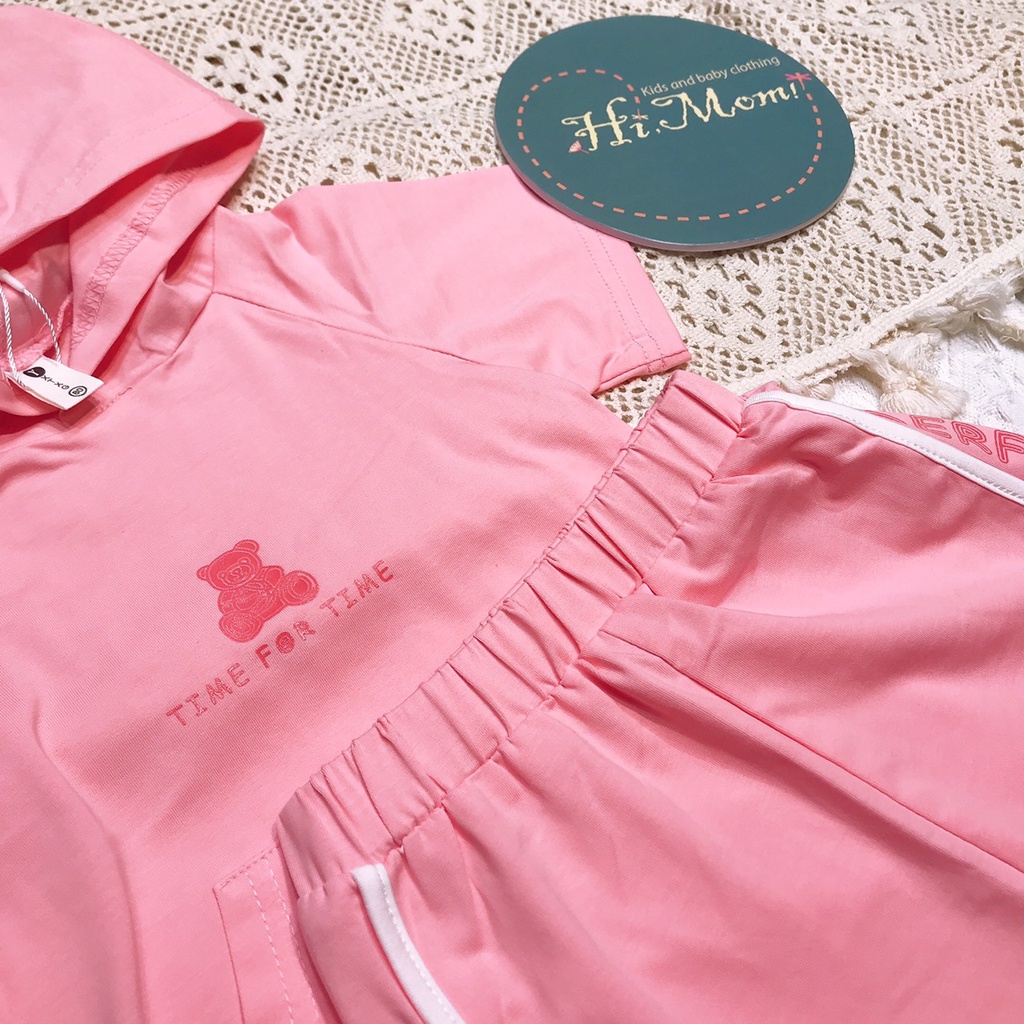 Set bộ cộc đáng yêu bé gái size cho bé từ 10-18kg