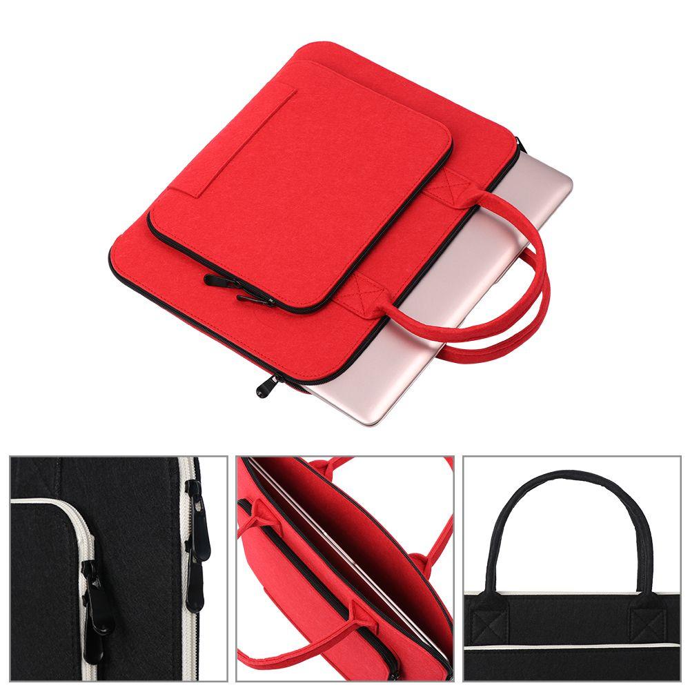 Túi Xách Đựng Máy Tính Xách Tay Bằng Vải Nỉ Kích Thước 11inch / 13inch / 15inch