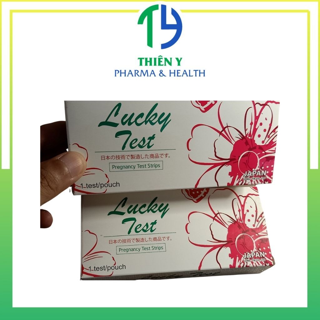 Que Thử Thai Lucky Test, Que Thử Thai Chính Xác, Nhập Khẩu Nhật Bản, Hộp 1 Que – Thiên Y Pharmacy