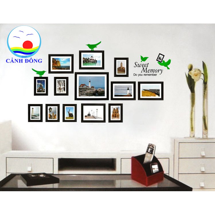 Decal dán tường bộ ảnh địa điểm du lịch nổi tiếng thế giới