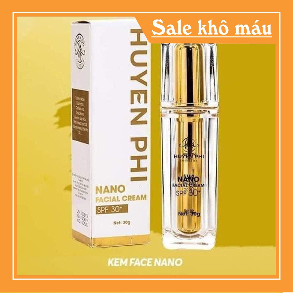 [ Mua 1 tặng 1] Kem Face Nano Huyền Phi giúp da căng bóng makeup,chống nắng,che khuyết điểm,sáng da,ngừa mụn