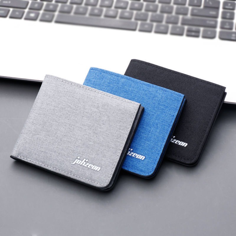 Ví Da Nam Form Ngang Canvas 576 Thời Trang Nhiều Ngăn Cực Đẹp - Hata24h