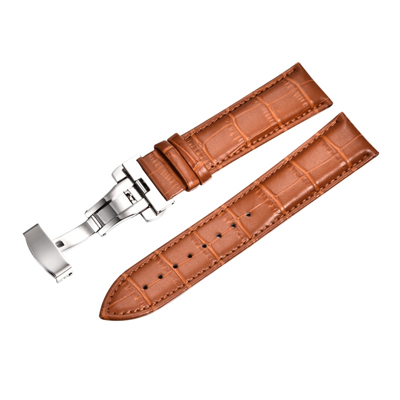 Dây đeo bằng da thật 20mm22mm cho đồng hồ thông minh Samsung Galaxy 4 Galaxy 3 Active 2 22mm 20mm