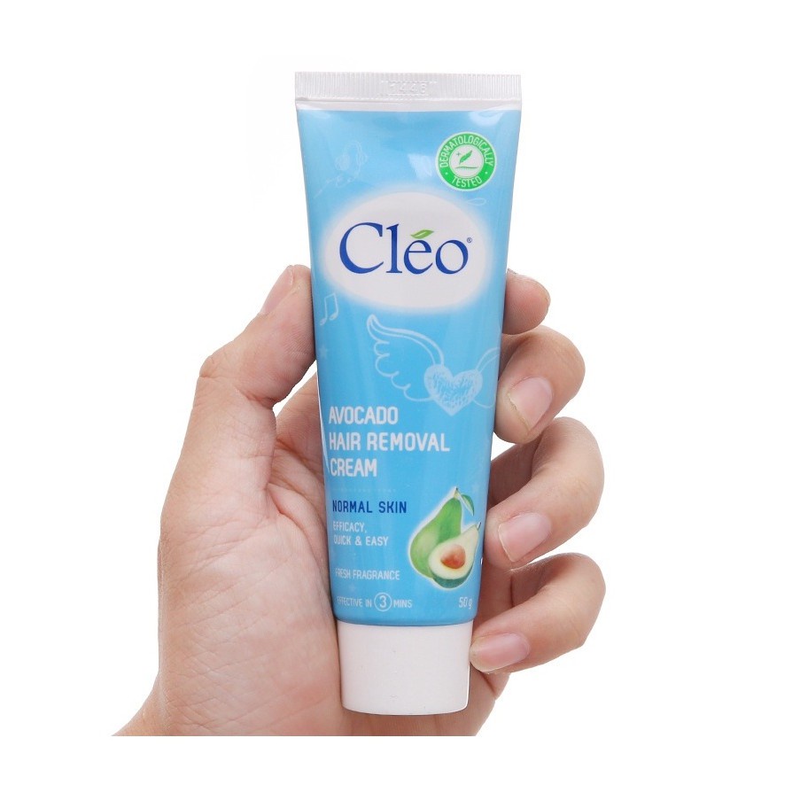 Kem tẩy lông Cléo Avocado Hair﻿ Removal Cream cho da​ thường 50g