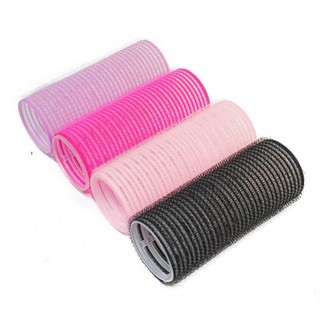 Lô cuốn tóc Hàn Quốc lõi nhôm 12cm siêu to dài tự dính uốn mái dài cỡ lớn