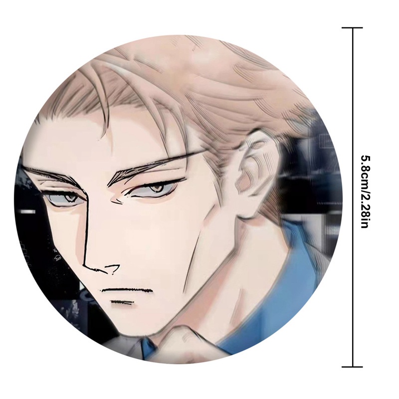 Popsocket anime Phong Cách Hoạt Hình Wujo Goryu Knotus Yuuhifu Màu Đen