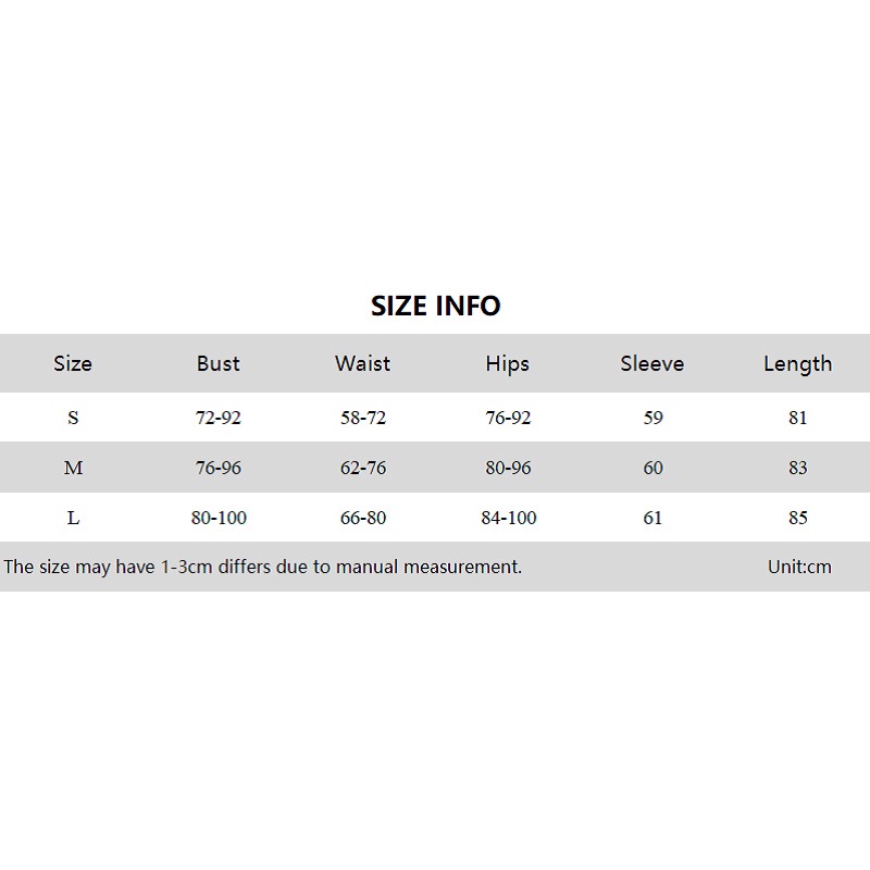 Váy dài tay in hình thời trang cho nữ