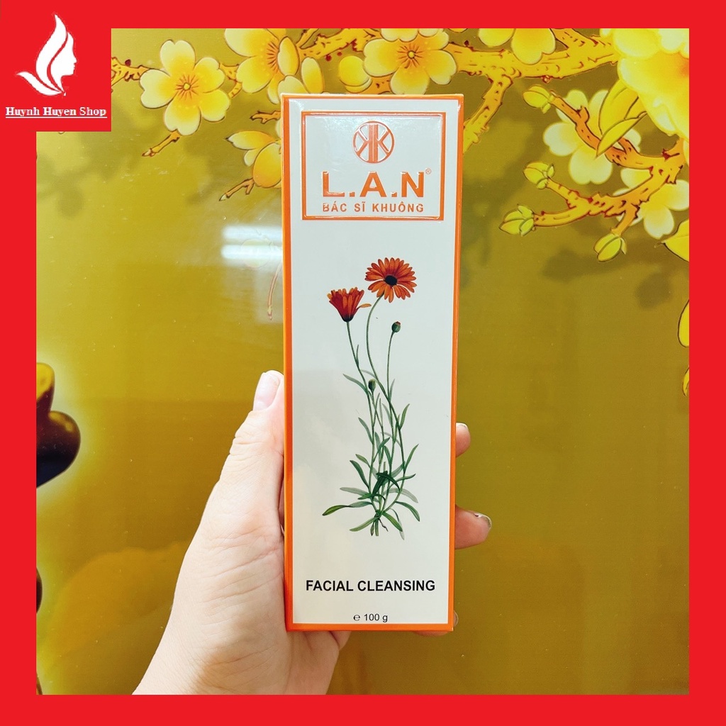 Sữa rửa mặt Kolan Bác sĩ Khuông sáng da siêu thơm mịn, cấp ẩm tuýp 100g