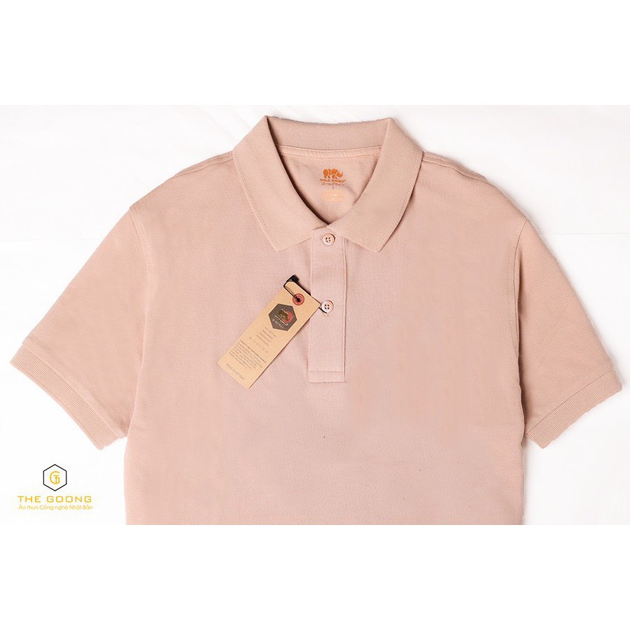 ÁO THUN POLO NỮ NHẬT BẢN 100% COTTON THOÁNG MÁT – BE