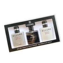 (GIÁ GIẢM SỐC)Set 3 chai nước hoa Nam Bleu Chanel và Allure 25ml BAO THƠM