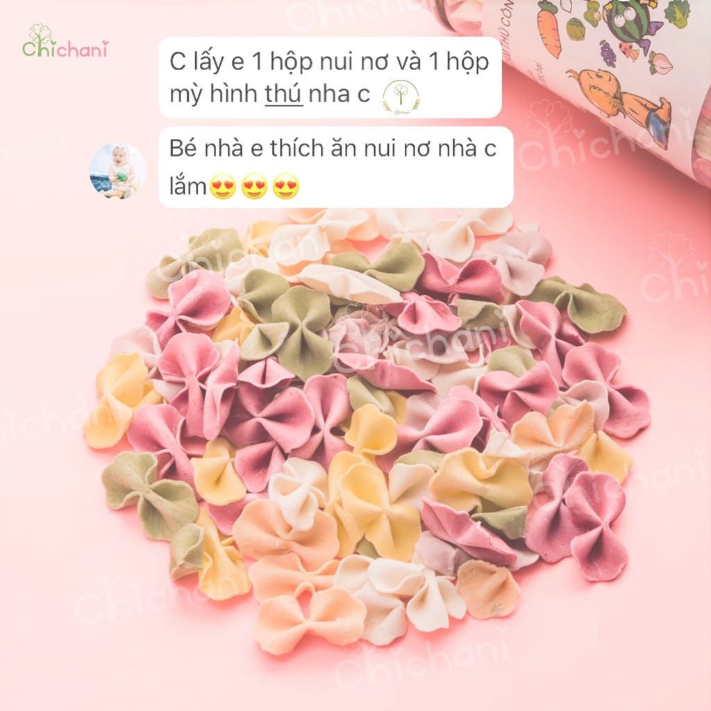 Nui ăn dặm rau củ dinh dưỡng cho bé