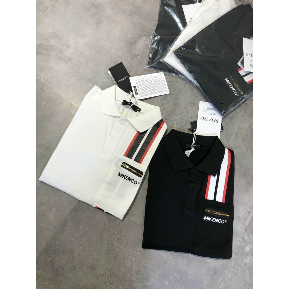 ÁO POLO NAM túi khoá chất cotton cá sấu co giãn 4c hàng có bigsize 35-90kg