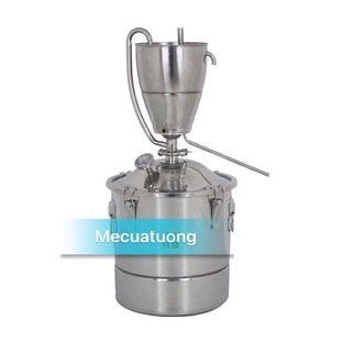 Nồi chưng cất tinh dầu 10 lít thế hệ mới chưng cất nước hoa hông tinh dầu sả chanh bưởi các loại