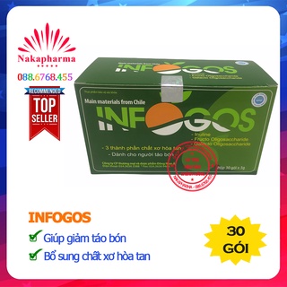 Chất xơ hòa tan INFOGOS – Giúp giảm táo bón, trĩ, nóng trong người