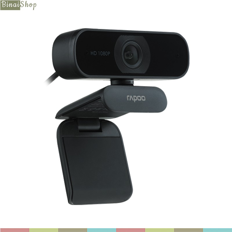 Rapoo C260 - Webcam Họp Trực Tuyến Phân Giải HD 1080p, Góc Siêu Rộng 95°, Tự Động Lấy Nét | BigBuy360 - bigbuy360.vn