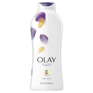 Sữa Tắm Dưỡng Ẩm Olay Age Defying With Vitamin E 650ml - Mẫu Mới