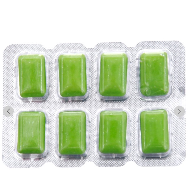 Kẹo Sing-gum Không Đường Lotte Xylitol Hương Lime Mint (Vỉ 11.6g-xanh lá)