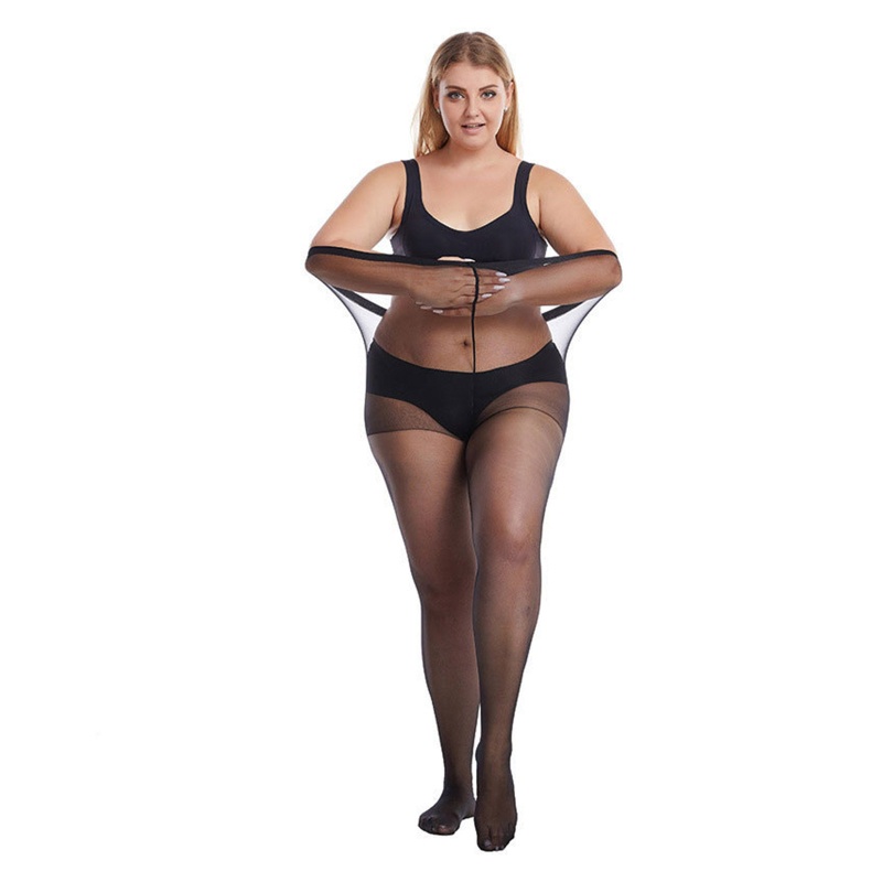 XIXI Quần Tất Siêu Mỏng 20D Lưng Cao Cỡ Lớn Thời Trang Cho Nữ