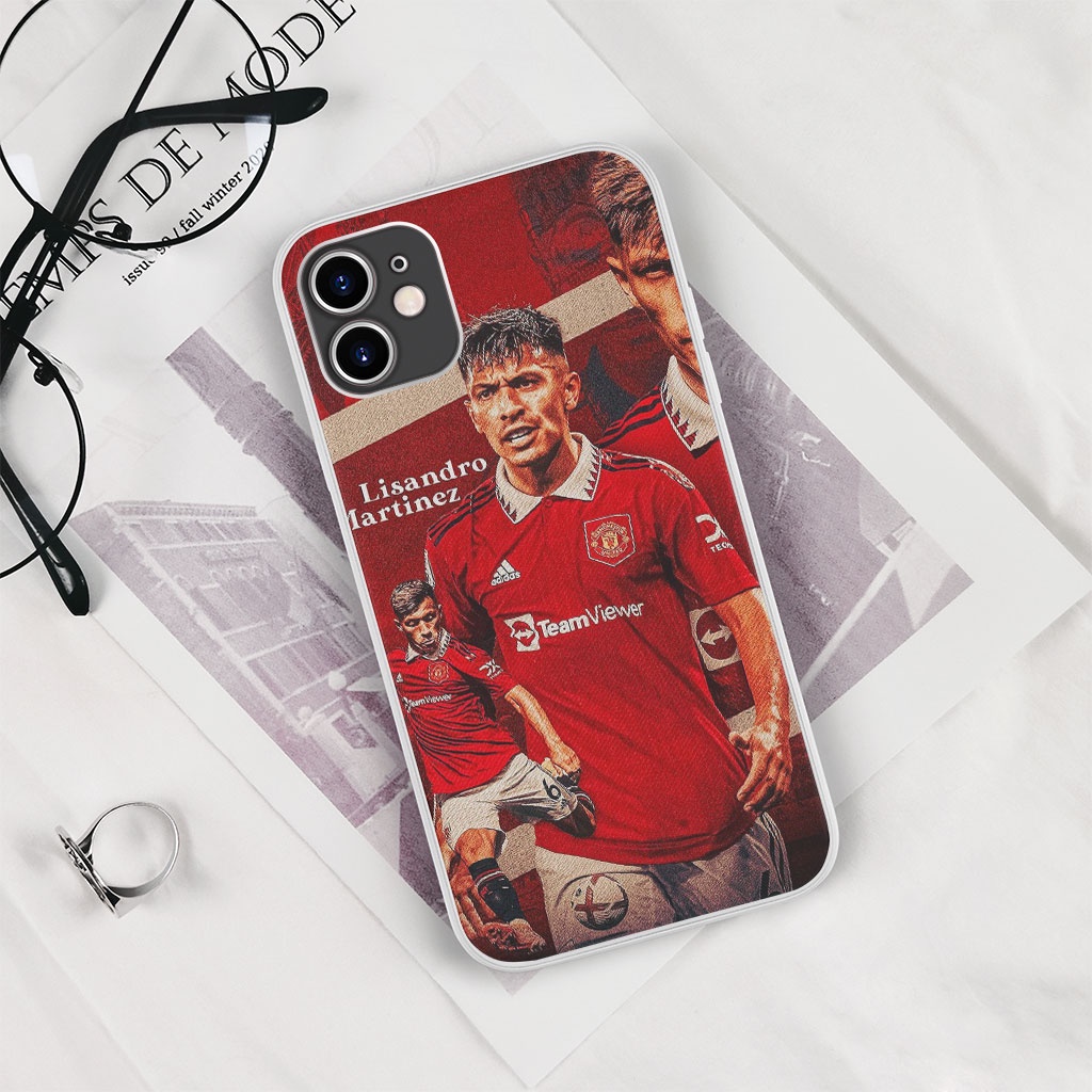 Ốp lưng lisandro martinez sút banh collage pro 13 11 12 promax 7 8 plus xs X Xr  ART20226982