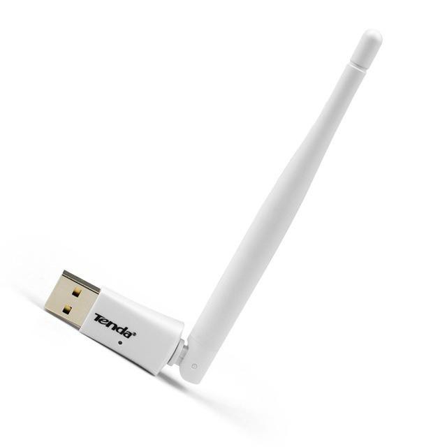 THU WIRELESS 150M TENDA CỔNG USB chuẩn N CÓ ANTEN CHÍNH HÃNG