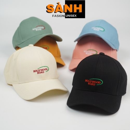Mũ lưỡi trai thêu hình chữ HOLYWOOD Nón kết chất kaki cao cấp thòi trang form unisex nam nữ K46