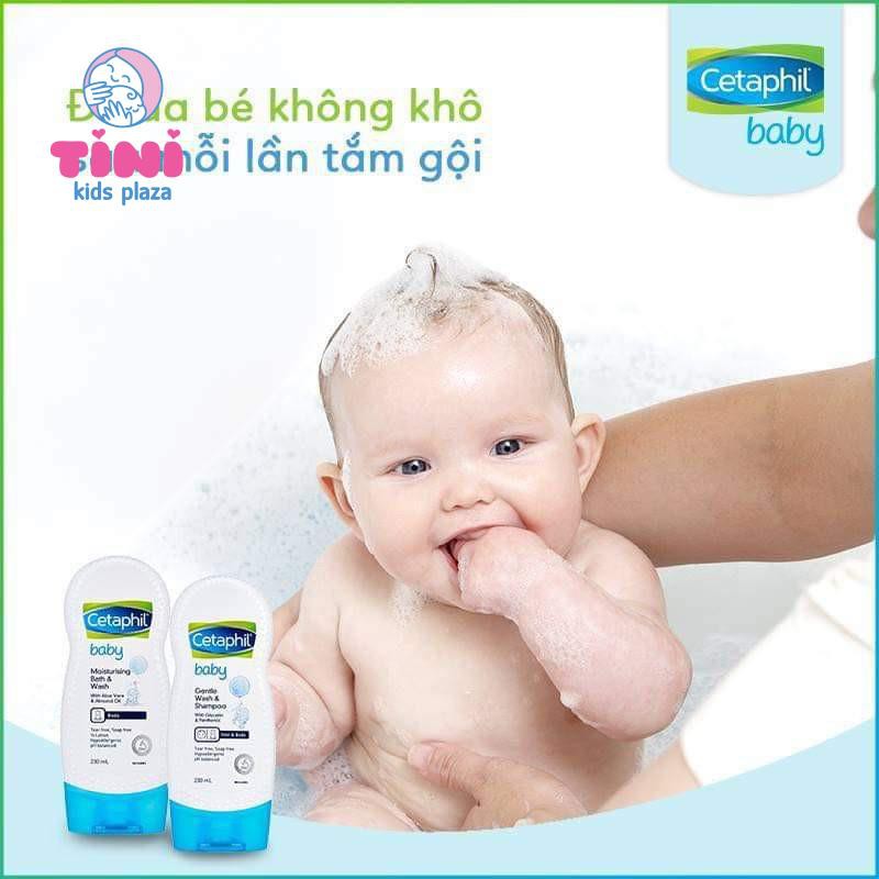 Sữa tắm gội toàn thân cao cấp cho bé Cetaphil baby 230ml