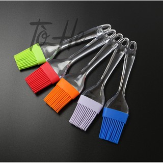 Cọ silicon rời cán nhựa trong 22cm