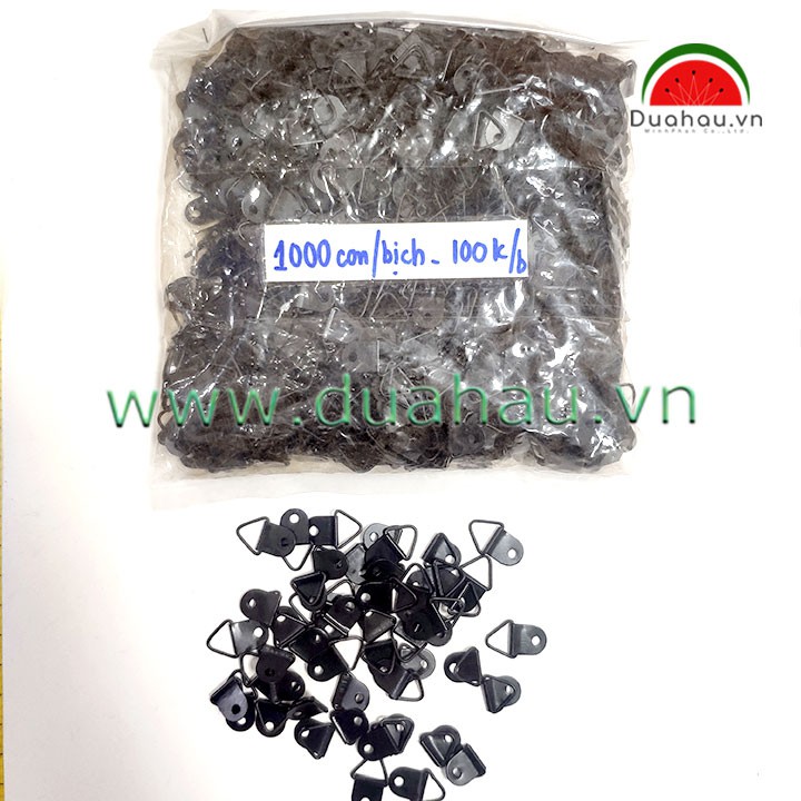 Móc treo 1 lỗ NHÍ - màu ĐEN