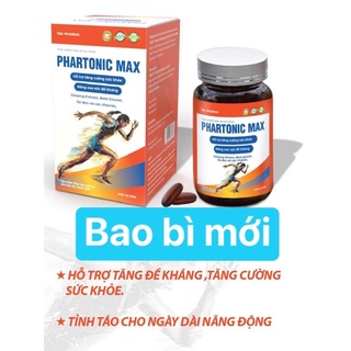 Viên uống tăng lực, PharmatoniX ( hộp 40v) - Hỗ trợ bồi bổ cơ thể, nâng cao sức khỏe. - Giúp tăng cường thể lực