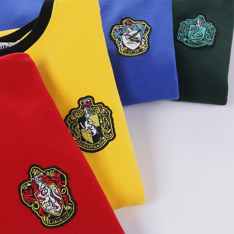 Áo Thun Kẻ Sọc In Chữ Phong Cách Harry Potter Cá Tính