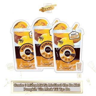 Mặt Nạ Bí Ngô Săn Chắc Da Mediheal Pumpkin Vita Mask