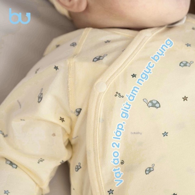 Bu - Bộ dài cài chéo in Rùa
