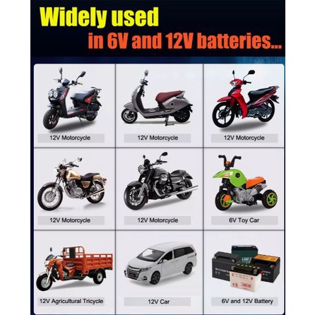 Máy sạc ắc quy ĐIỆN TỬ Foxsur 6V-12V dòng 2A từ 3AH-40AH có khử sunfat bảo dưỡng ắc quy, tự ngắt khi đầy chống ngược cực