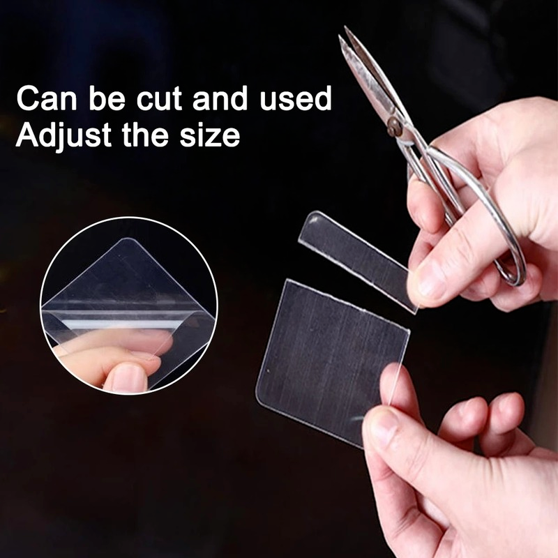 Miếng dán nano đỡ đồ vật trong suốt chống nước không để lại vết