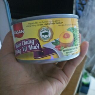 Mắm chưng hột vịt muối 150g Vissan lon in