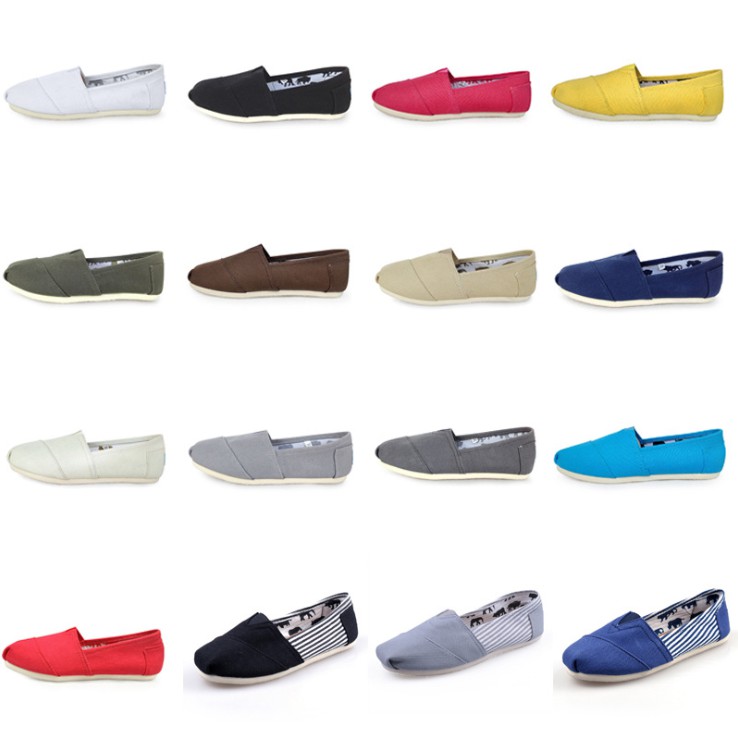 Giày vải kiểu dáng Thomas thời trang cao cấp toms shoes