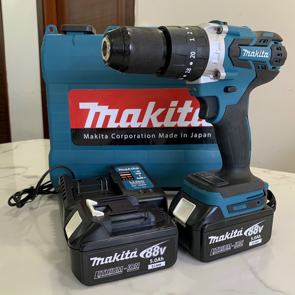 Máy khoan Pin MAKITA 88V 3 chế độ khoan - 02 PIN