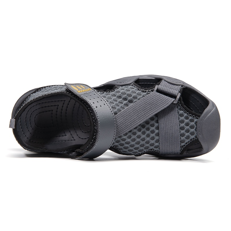 Giày Sandal Cao Su Chống Trượt Size Lớn X19 Cho Nam