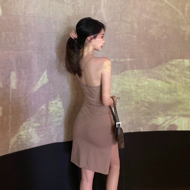 Cocory vn Đầm bút chì hai dây kiểu dáng quyến rũ dành cho phái đẹp | BigBuy360 - bigbuy360.vn