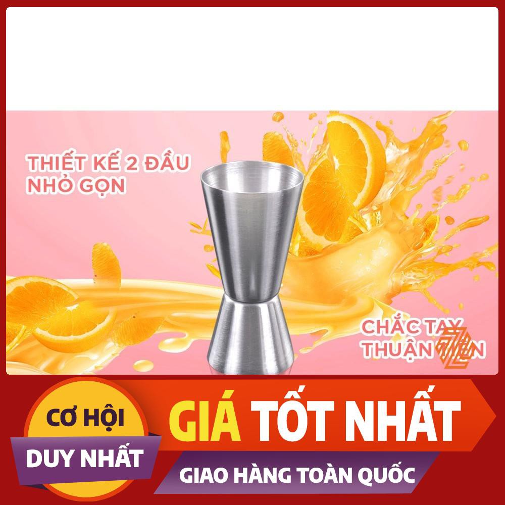 Ca đong inox 2 đầu 40x20