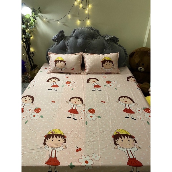 Set Chăn Hè 5 món Poly cotton_Chăn Hè trần bông mỏng [12 màu]